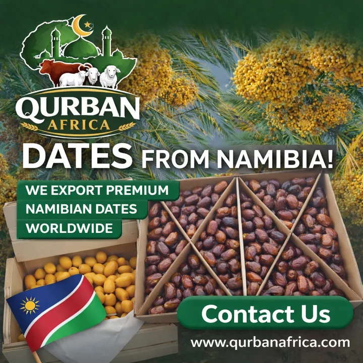 Premium Dates from Namibia export poster